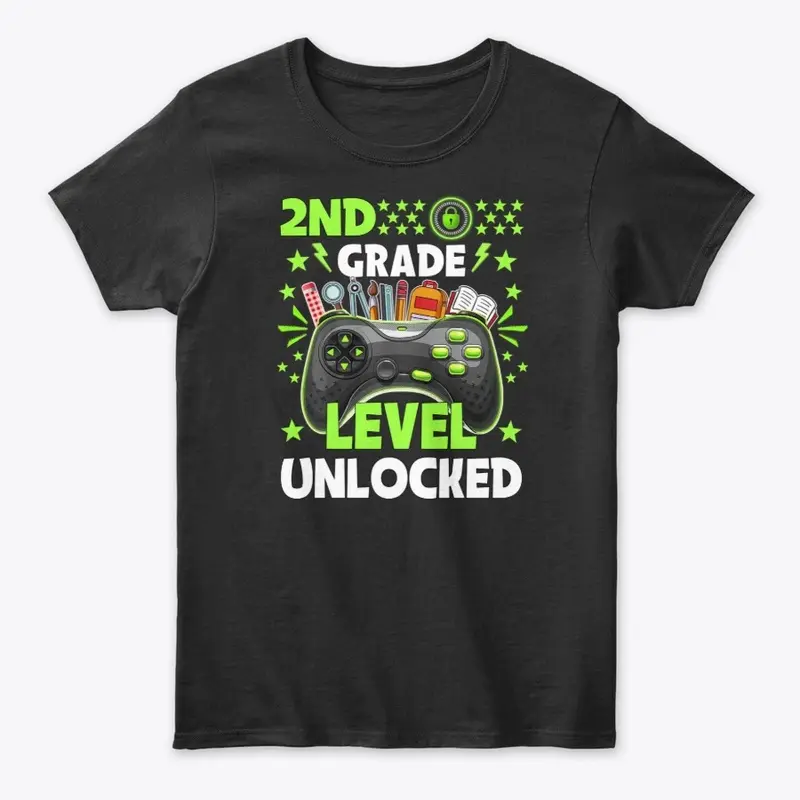 2nd Grade Level Unlocked  Back to School